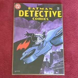 DC Comics Batman Wall Art with Black and White Labels